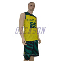 Maßgeschneiderte Team Sublimation Basketball Uniform